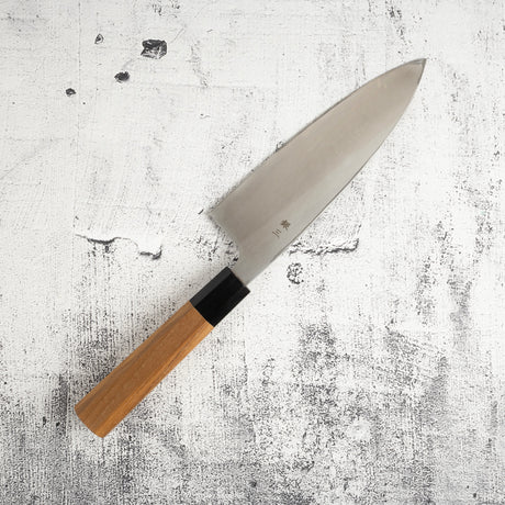 初心 x 明神利器制作所 白鷺 銀三鋼 出刃 180mm