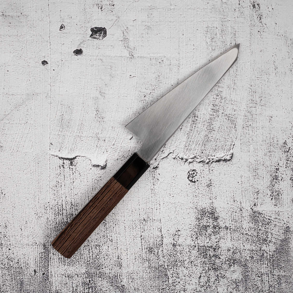 初心 x 明神利器制作所 白鷺 白二鋼 骨スキ 150mm