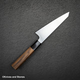 初心 x 明神利器制作所 白鷺 青二鋼 黒打ち 骨スキ 150mm