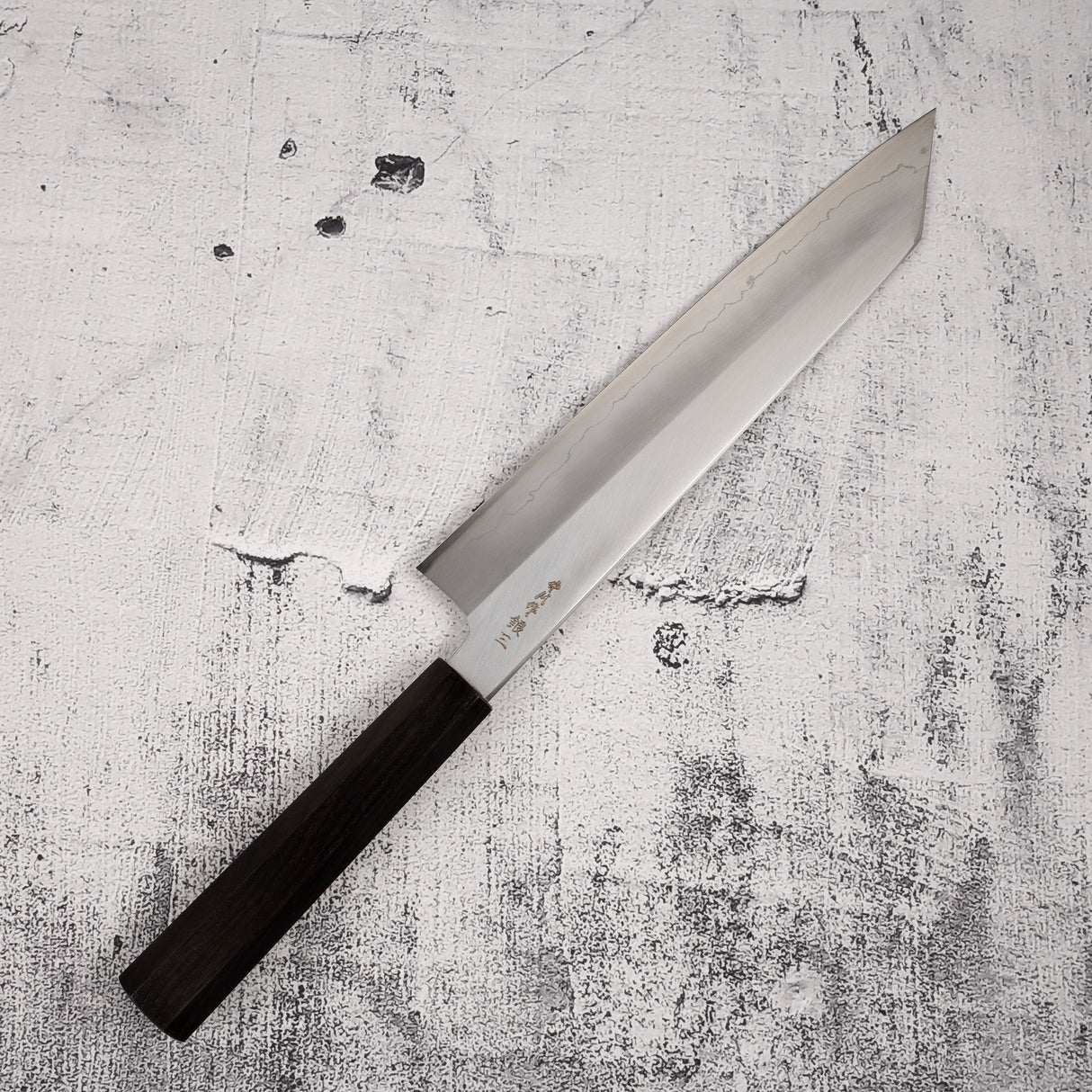 初心 x 中川 銀三鋼 切付牛刀 240mm