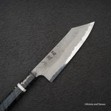 二唐刃物鍛造所 x 初心 流水 青二鋼 ダマスカス 文化 170mm