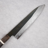 初心 x 中川打刃物 青一鋼 エッチングブラック ダマスカス 牛刀 210mm