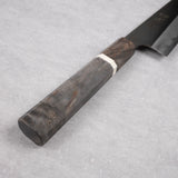 初心 x 中川打刃物 青一鋼 エッチングブラック ダマスカス 牛刀 210mm