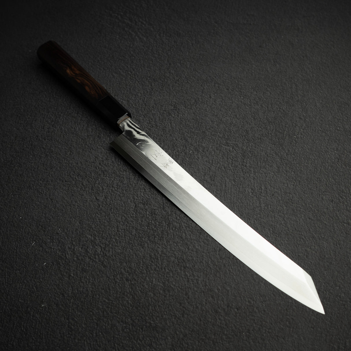 初心 x Shimizu 銀三鋼 ダマスカス 切付柳刃 270mm