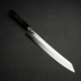 初心 x Shimizu 銀三鋼 ダマスカス 切付柳刃 270mm