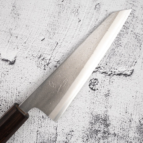 初心 x 吉金刃物 SKD 梨地 骨スキ 150mm エボニーハンドル