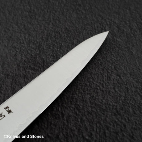 初心 隼 青紙スーパー 鏡面 ペティナイフ 150mm