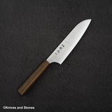 初心 隼 青紙スーパー 鏡面 三徳 180mm