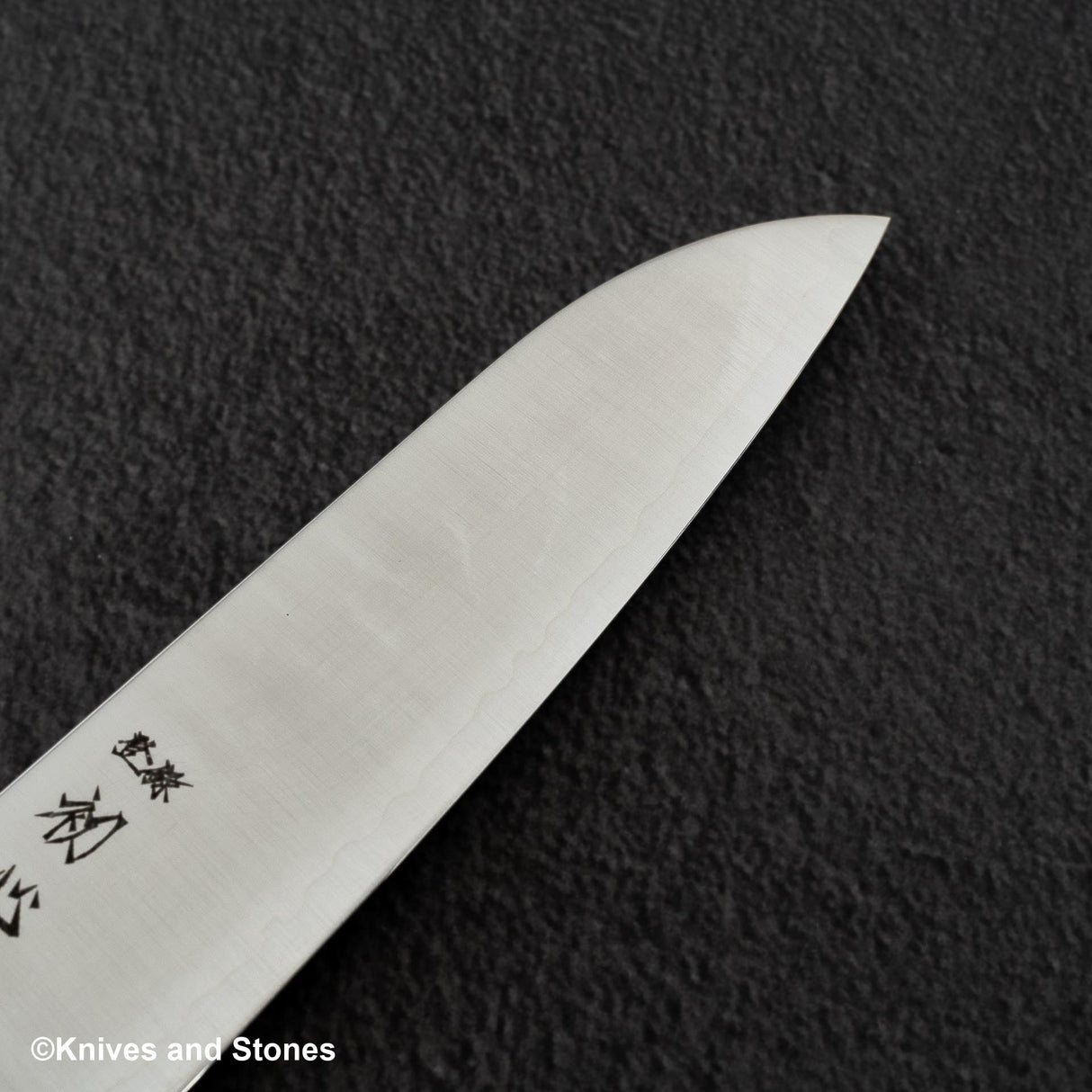 初心 隼 青紙スーパー 鏡面 三徳 180mm