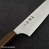 初心 隼 青紙スーパー 鏡面 三徳 180mm
