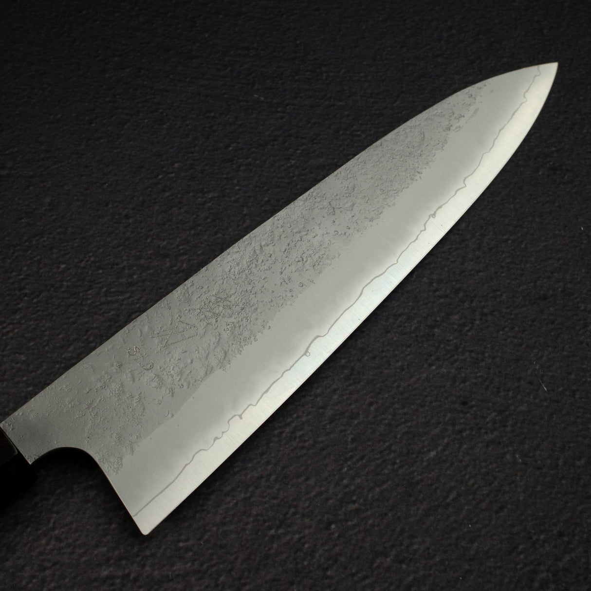 K&S Yuepo SLD Nashiji Gyuto 210mm, Ebony Handle