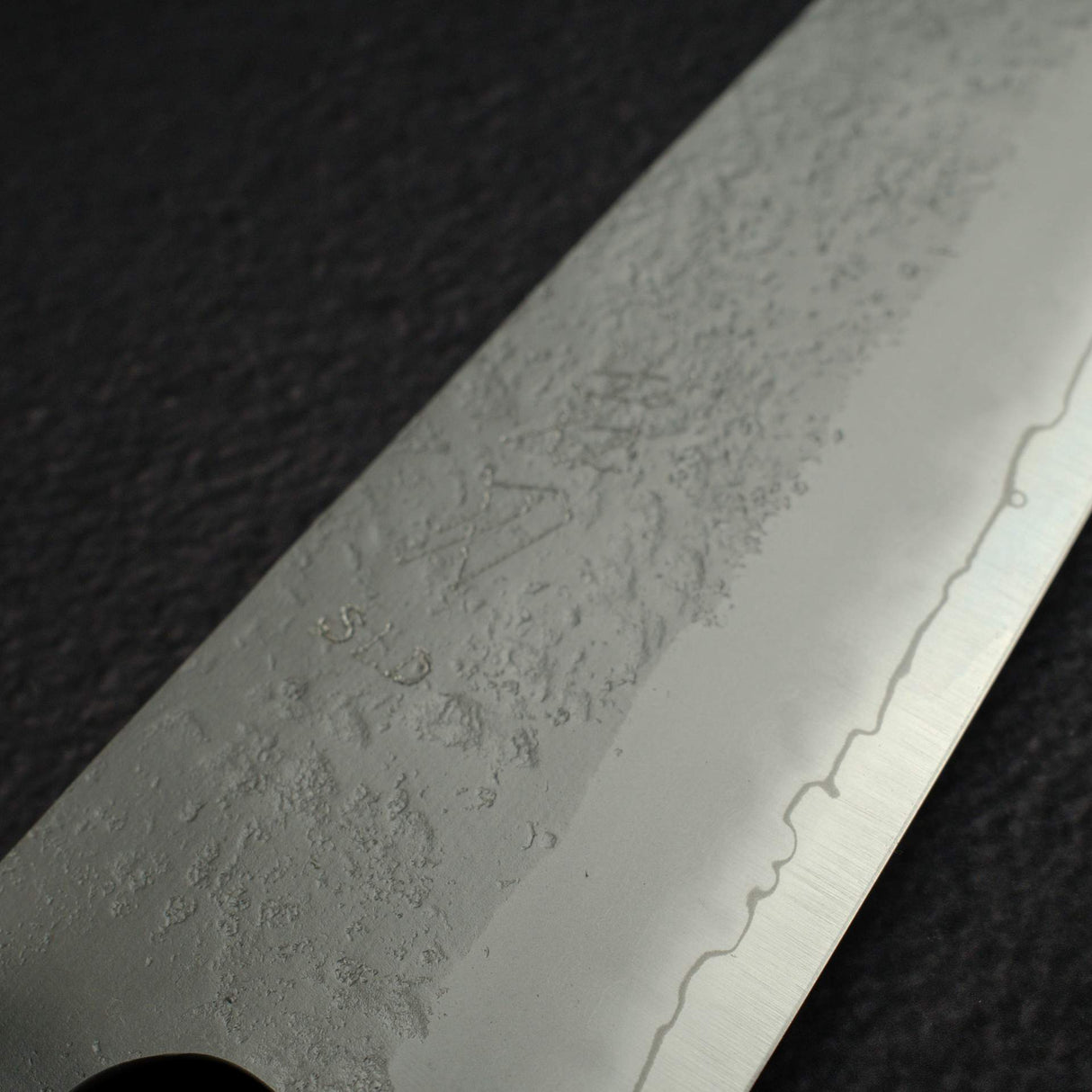 K&S Yuepo SLD Nashiji Gyuto 210mm, Ebony Handle