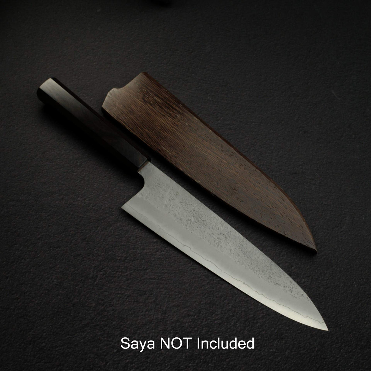 K&S Yuepo SLD Nashiji Gyuto 210mm, Ebony Handle
