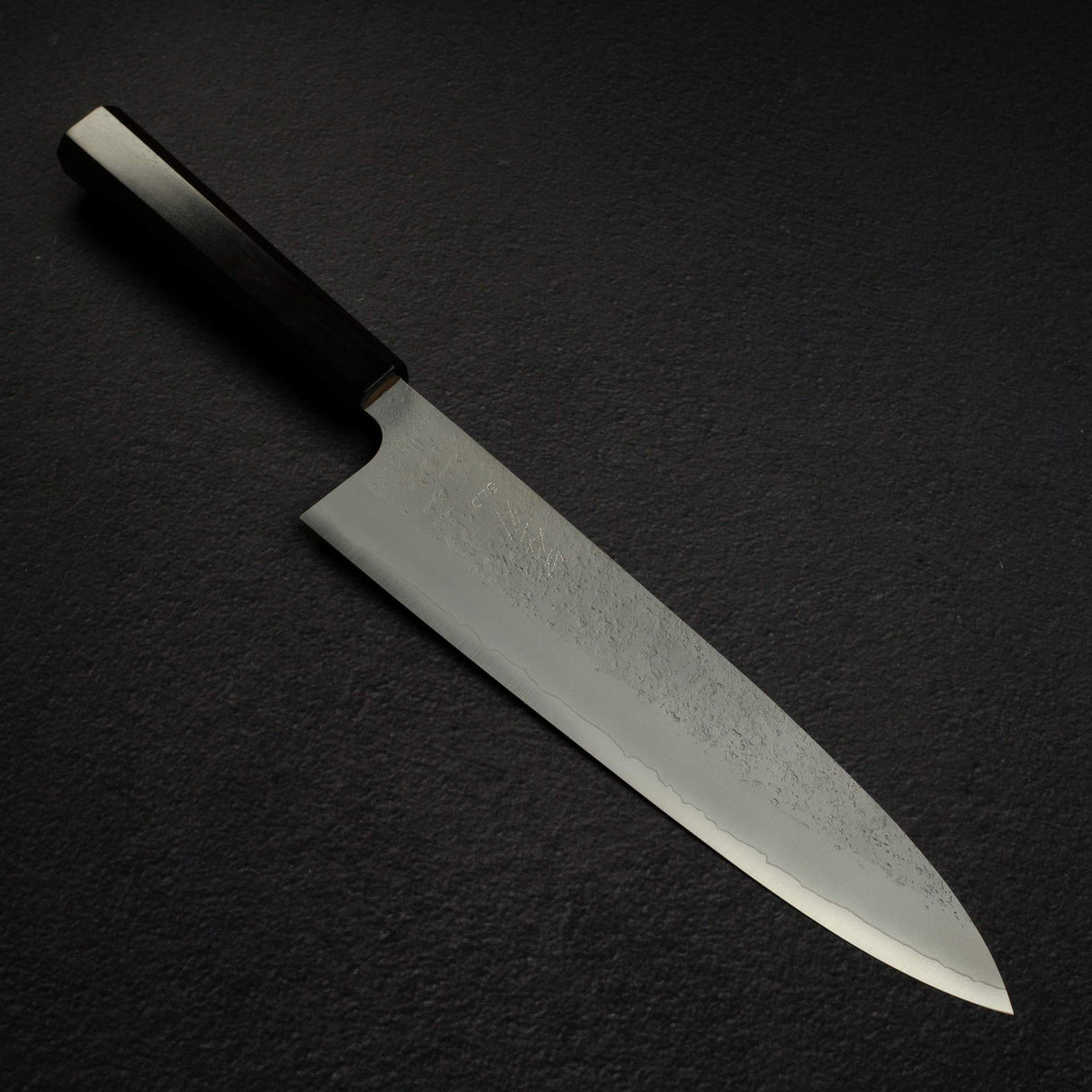K&S Yuepo SLD Nashiji Gyuto 240mm, Ebony Handle