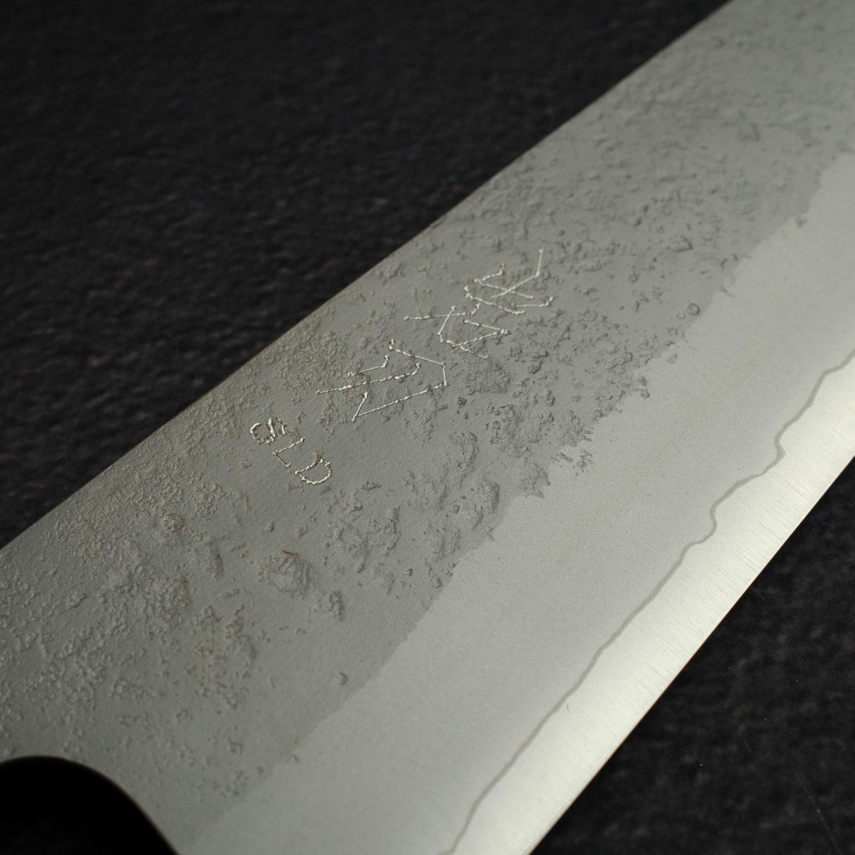 K&S Yuepo SLD Nashiji Gyuto 240mm, Ebony Handle