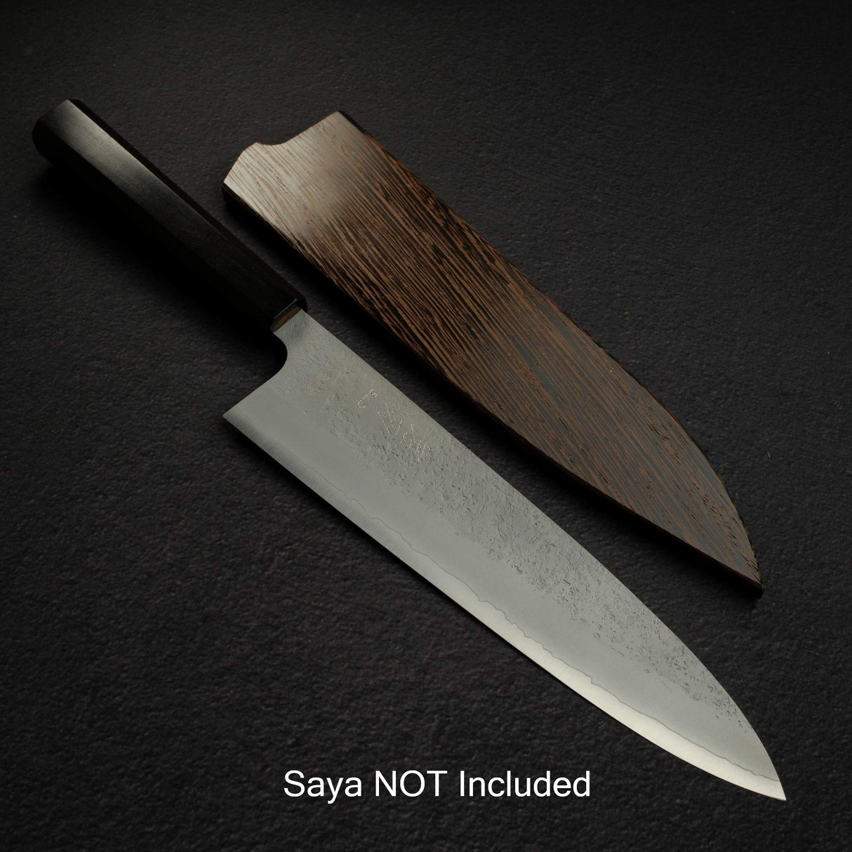 K&S Yuepo SLD Nashiji Gyuto 240mm, Ebony Handle