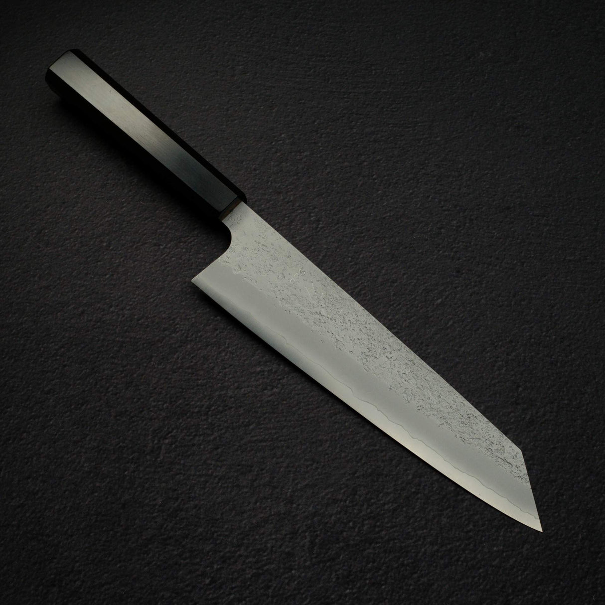 K&S Yuepo SLD Nashiji K-tip Gyuto 210mm, Ebony Handle