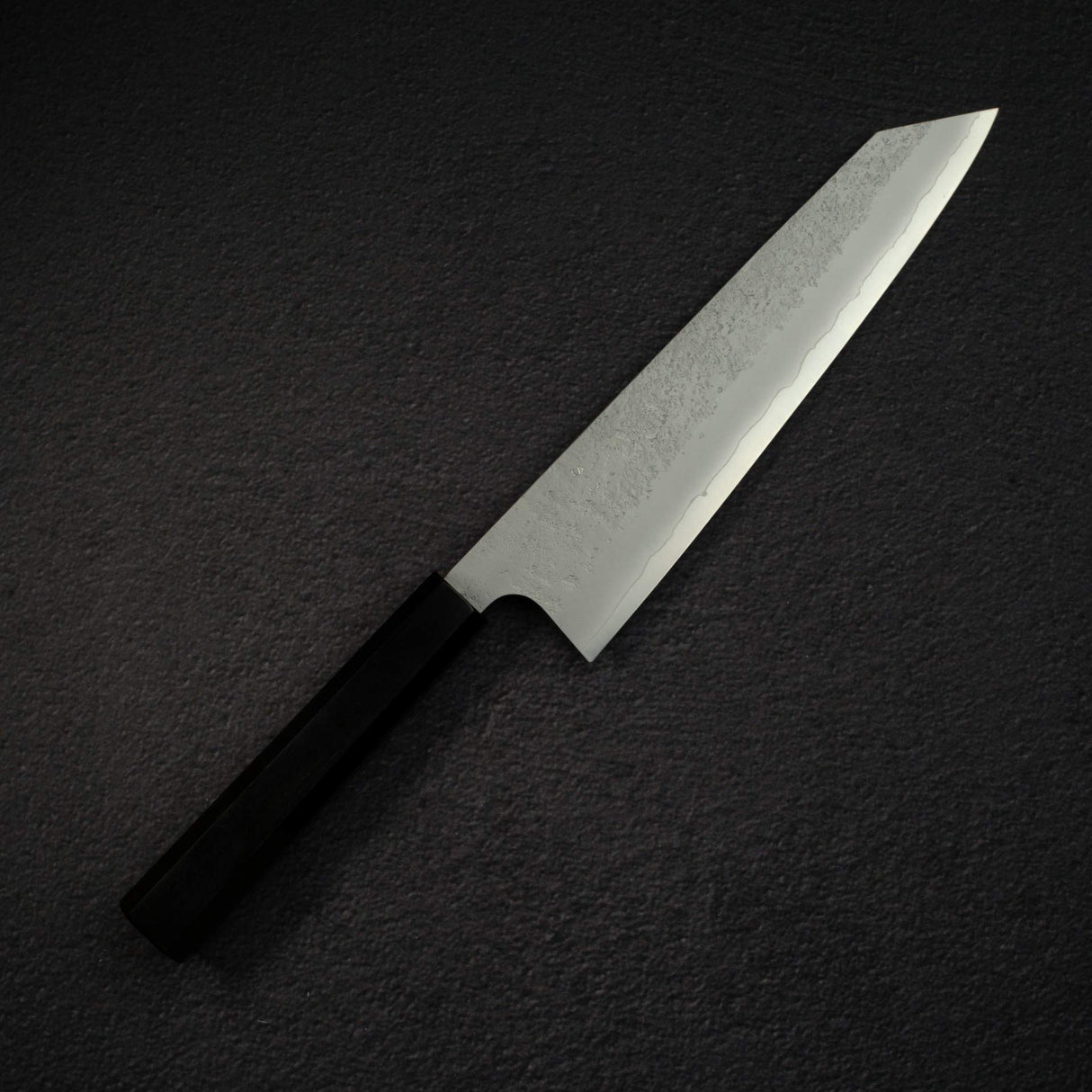 K&S Yuepo SLD Nashiji K-tip Gyuto 210mm, Ebony Handle