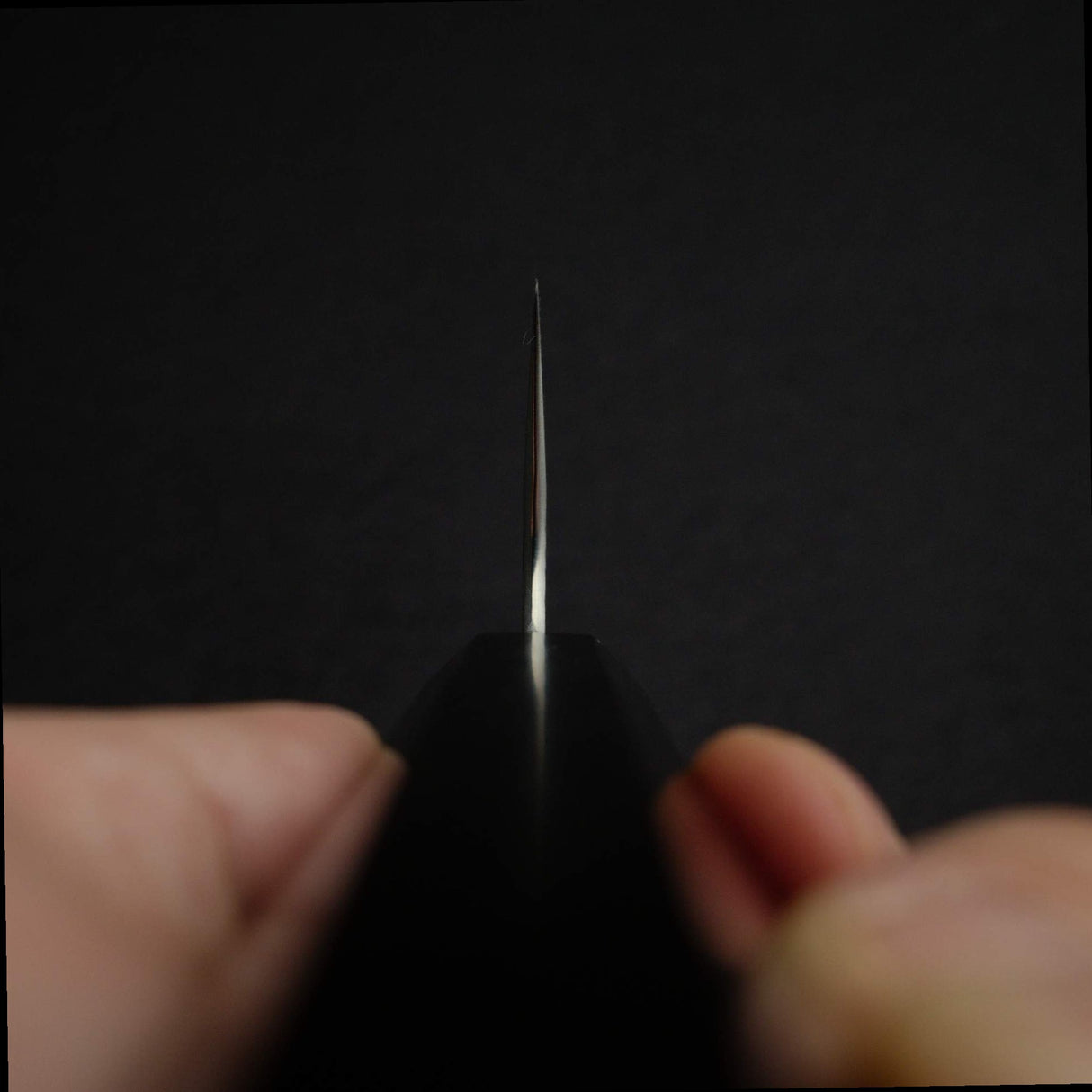 K&S Yuepo SLD Nashiji K-tip Gyuto 210mm, Ebony Handle