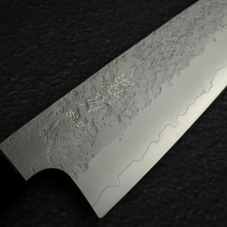 K&S Yuepo SLD Nashiji Ko-Santoku 135mm, Ebony Handle