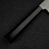 K&S Yuepo SLD Nashiji Ko-Santoku 135mm, Ebony Handle