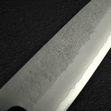K&S Yuepo SLD Nashiji Santoku 180mm, Ebony Handle