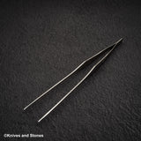 カンクマ ストレートメッキピンセット