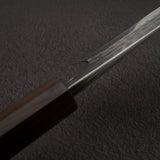 安竜 青二鋼 槌目ステンレスクラッド 牛刀 210mm エボニー柄
