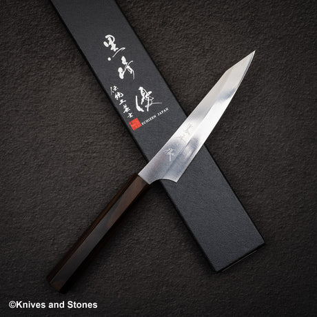 黒﨑打刃物 VG XEOS 月光 ペティナイフ 130mm