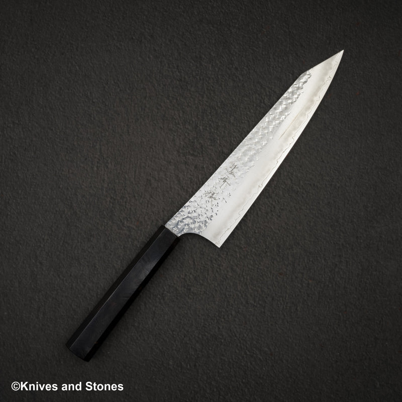 黒﨑打刃物 閃光 SG2 切付牛刀 210mm エボニーハンドル