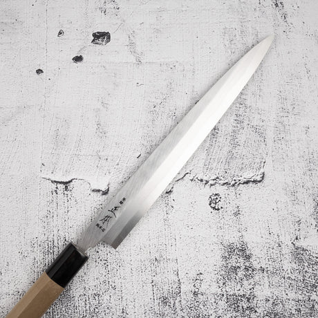 正本·総本店 本霞 白二鋼 柳刃 240mm KS0424