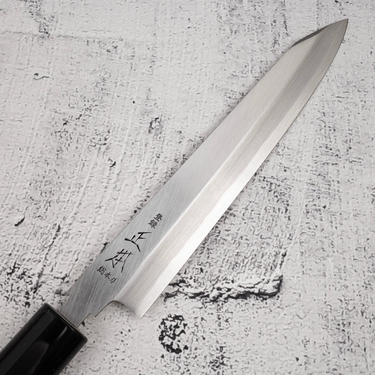 正本 白二鋼 切付柳刃 165mm KS4616 鞘付き