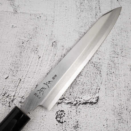 正本 白二鋼 切付柳刃 165mm KS4616 鞘付き