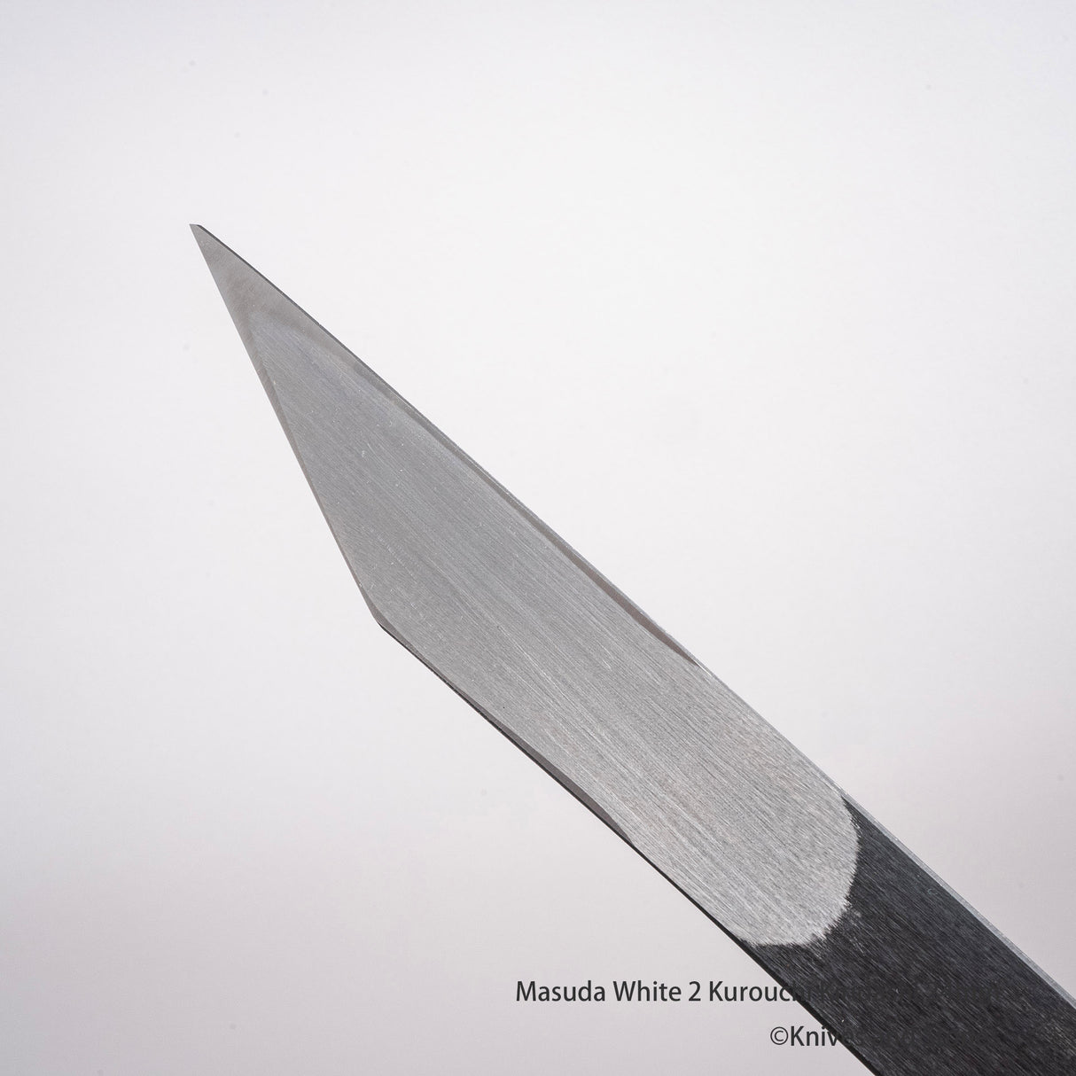 増田切出工場 白二鋼 黒打ち 切出 24mm