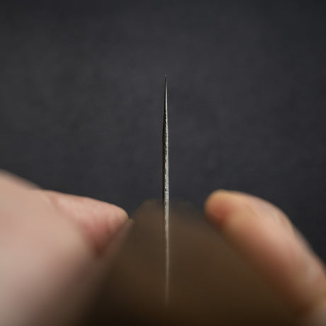 増谷打刃物 黒鯨 V金10号 ダマスカス 菜切 165mm