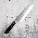 増谷打刃物 黒龍 VG10 ダマスカス 槌目 三徳 170mm