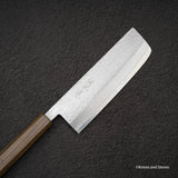増谷打刃物 V金1号 槌目 菜切 165mm