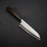 増谷打刃物 V金1号 槌目 三徳 170mm ブラックチャカテハンドル