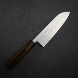 増谷打刃物 V金1号 槌目 三徳 170mm ブラックチャカテハンドル