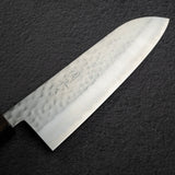 増谷打刃物 V金1号 槌目 三徳 170mm ブラックチャカテハンドル