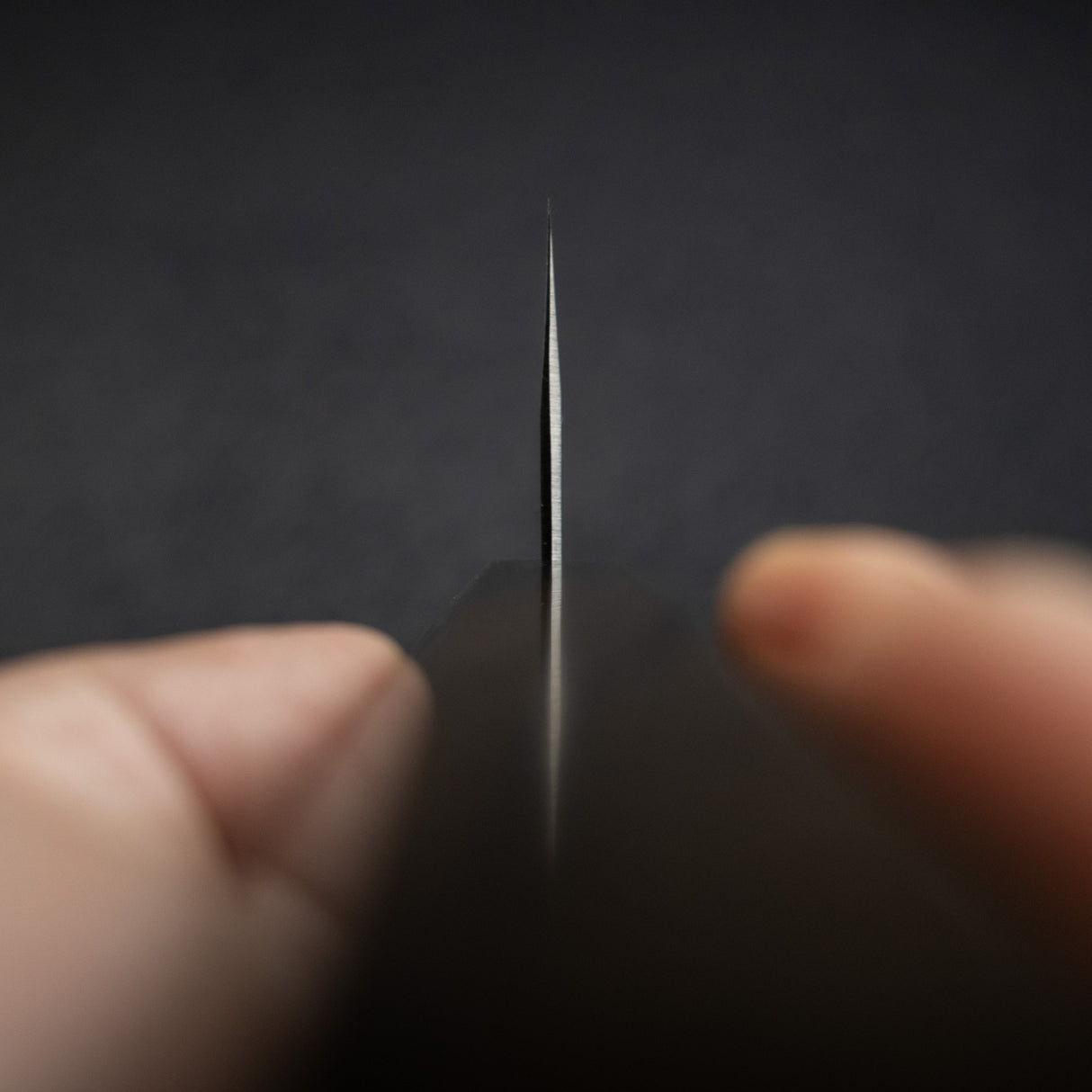 増谷打刃物 V金1号 槌目 三徳 170mm ブラックチャカテハンドル
