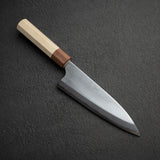 眞崎 直樹 青二鋼 磨き 出刃 180mm