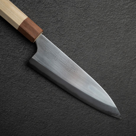 眞崎 直樹 青二鋼 磨き 出刃 180mm
