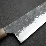 眞崎 直樹 白二鋼 黒打ち 牛刀 240mm