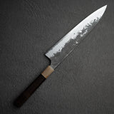 眞崎 直樹 白二鋼 黒打ち 牛刀 240mm