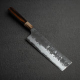 眞崎 直樹 白二鋼 黒打ち 菜切 180mm