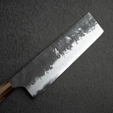 眞崎 直樹 白二鋼 黒打ち 菜切 180mm