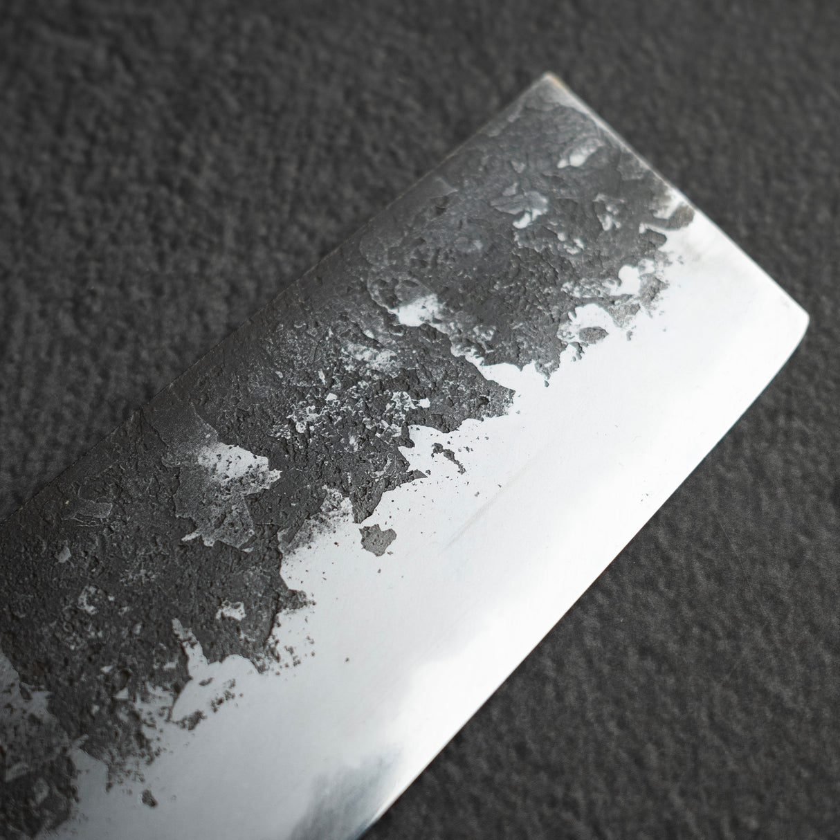 眞崎 直樹 白二鋼 黒打ち 菜切 180mm