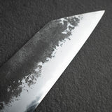 眞崎 直樹 白二鋼 黒打ち 三徳 180mm
