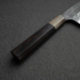 眞崎 直樹 白二鋼 黒打ち 三徳 180mm